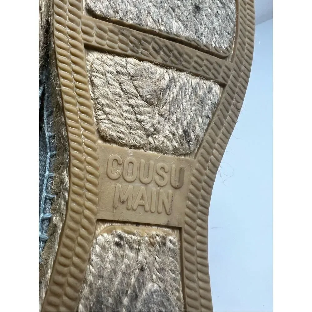 Couso Main Egon Slip-On Espadrilles Size 41 EU/ 10 US